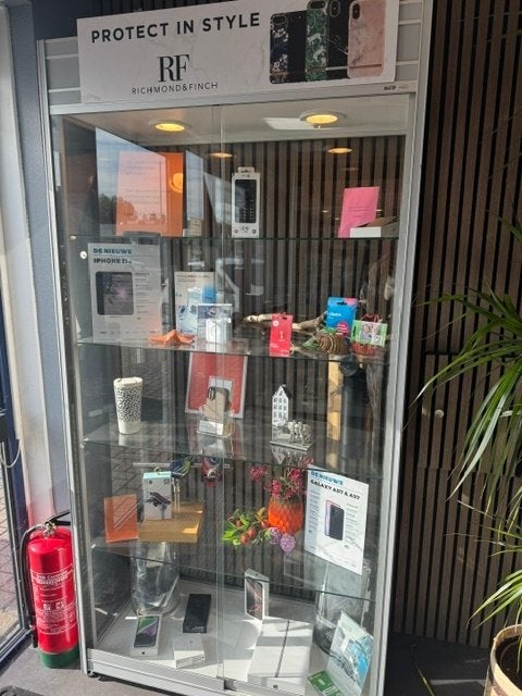 Vitrinekasten per 2 afnemen, Ophalen, 50 tot 100 cm, Glas, 150 tot 200 cm