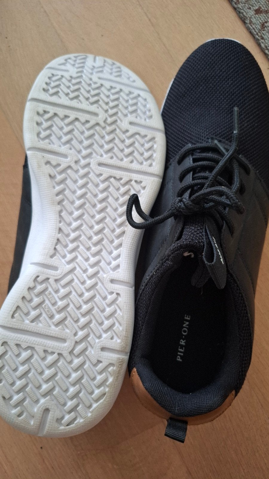 Zwarte sneakers maat 48, Kleding | Heren, Schoenen, Zwart, Pier One, Ophalen of Verzenden, Sneakers of Gympen
