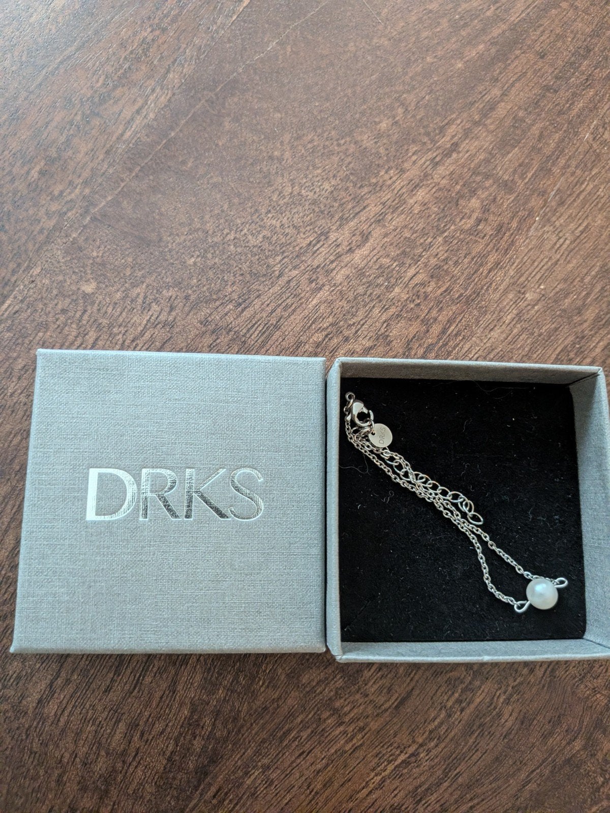 Zilveren dames armband | enkele parel, Ophalen, Zilver, Zilver