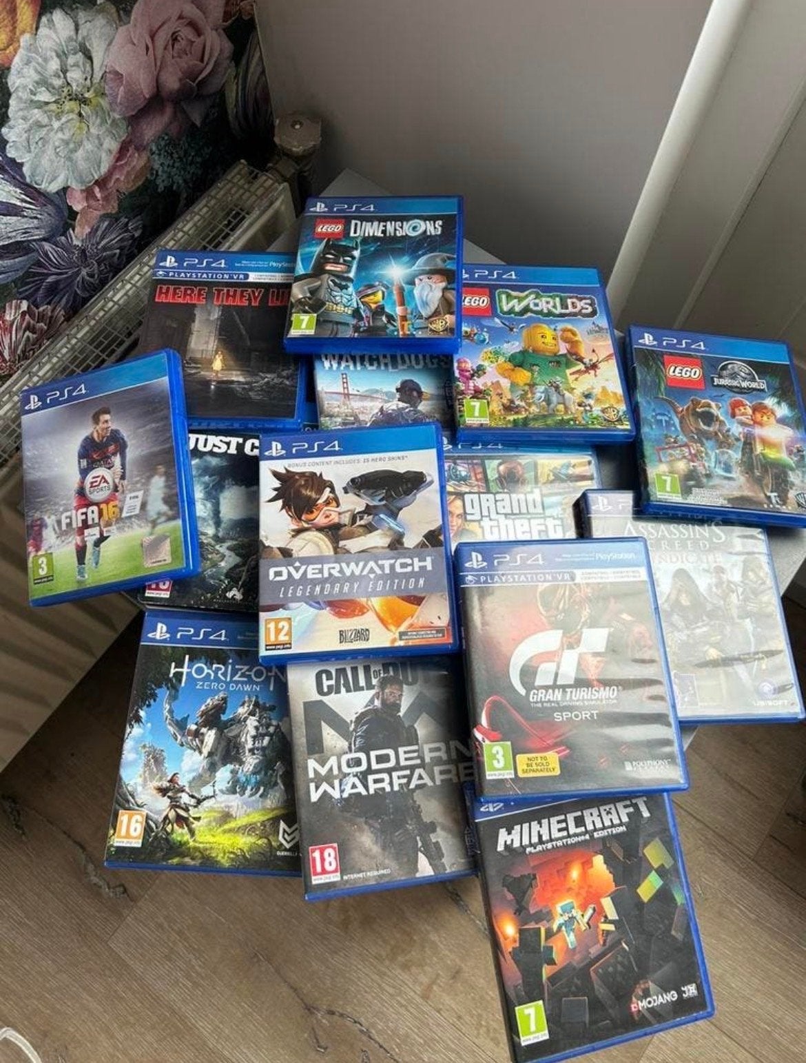 PS4 Games Bundel - 9 Topgames voor de PlayStation 4, Ophalen, Online, Gebruikt, Vanaf 18 jaar