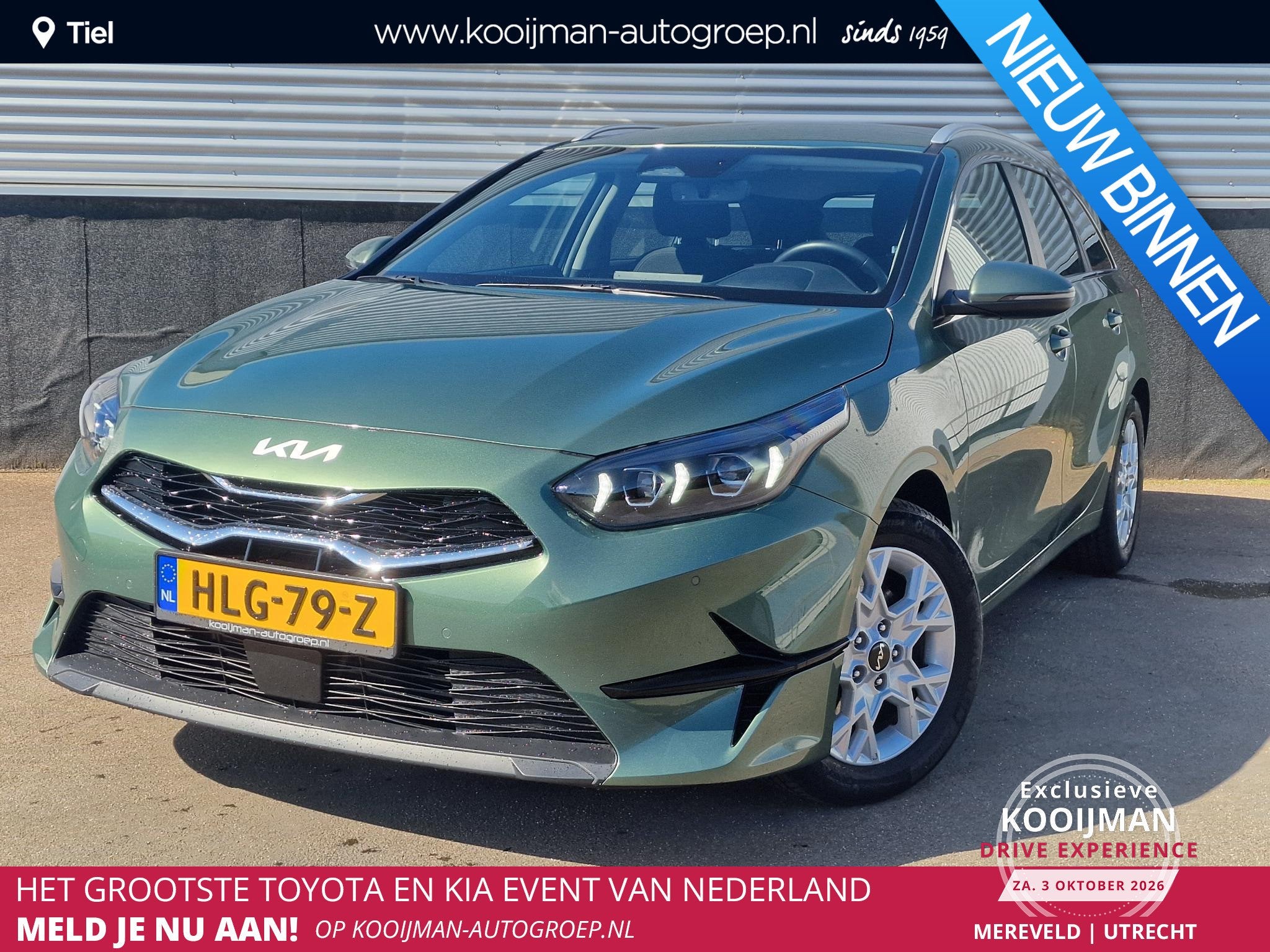 Kia Ceed Sportswagon 1.5 T-GDi DynamicLine Trekhaak, navigat