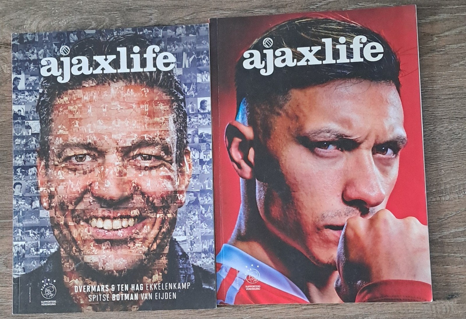 Ajax Life Magazine - Overmars & Ten Hag / Edson Álvarez, Ophalen of Verzenden, Zo goed als nieuw, Ajax