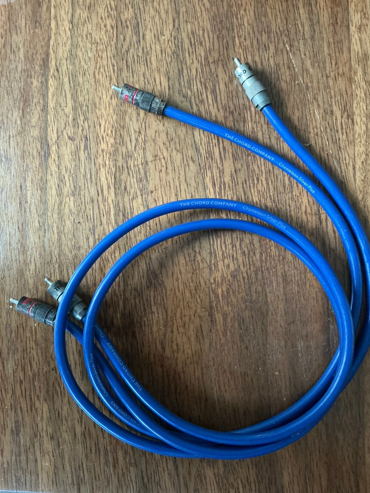Interlink Chameleon Silverplus van The Chord Company 1 mtr, Audio, Tv en Foto, Ophalen of Verzenden