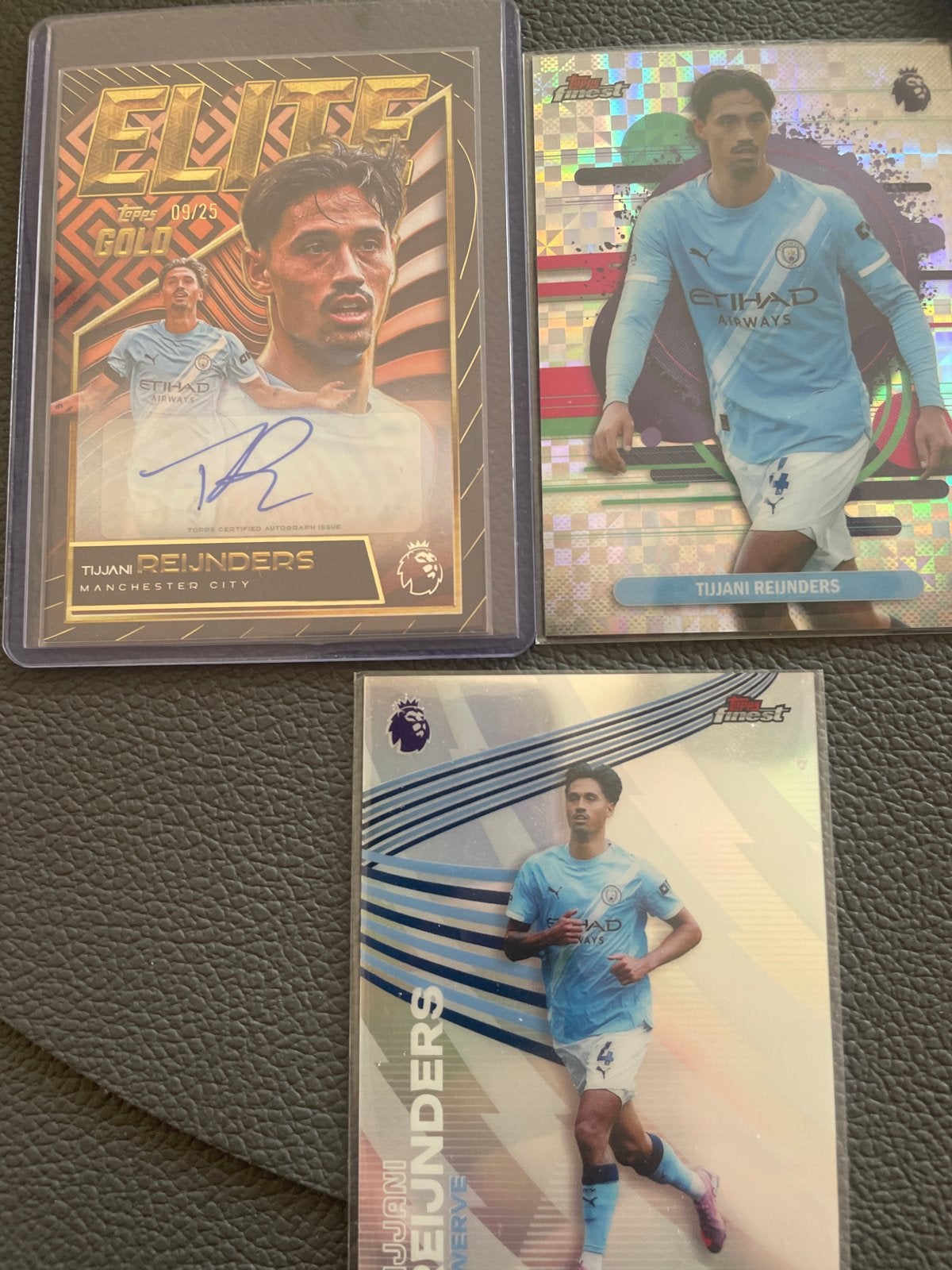 Tijani Reijnders Topps Auto /25 Collectie, Ophalen of Verzenden, Zo goed als nieuw, Buitenlandse clubs, Spelerskaart