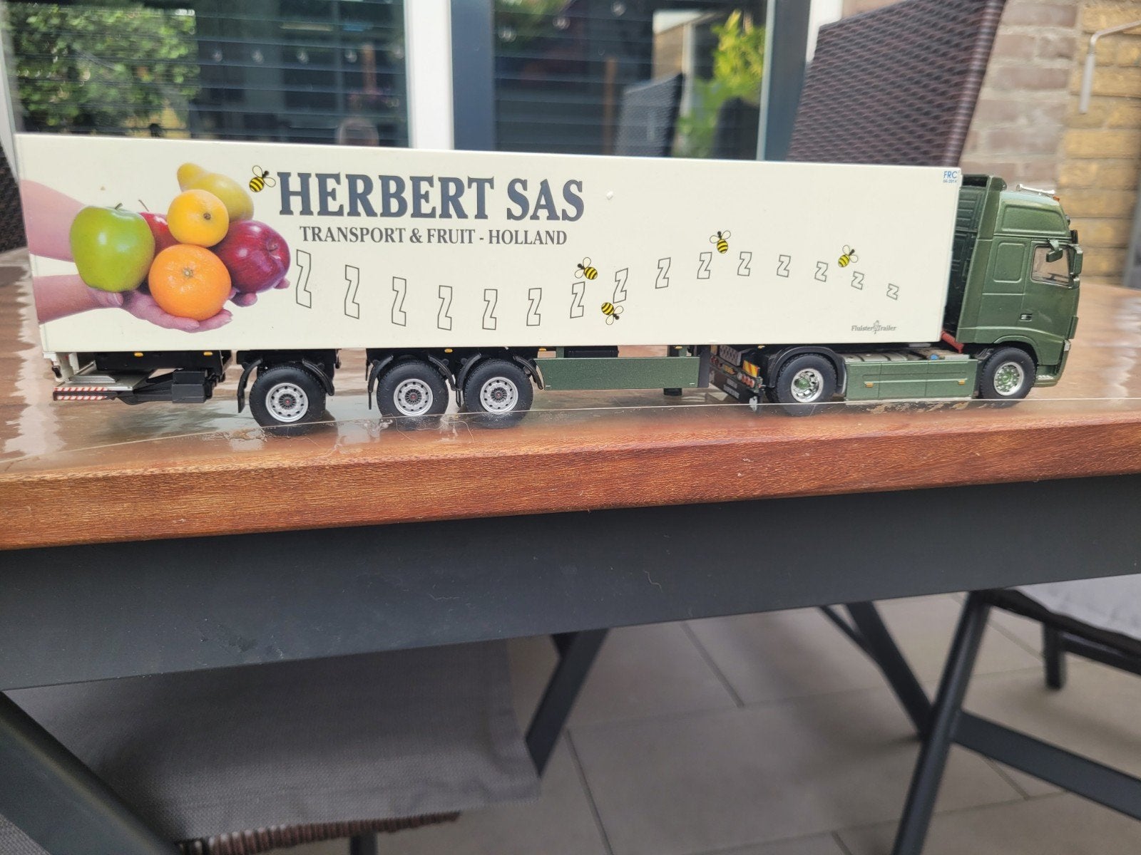 wsi Volvo FHXL Herbert Sas, Ophalen of Verzenden, Zo goed als nieuw, Bus of Vrachtwagen, Wsi