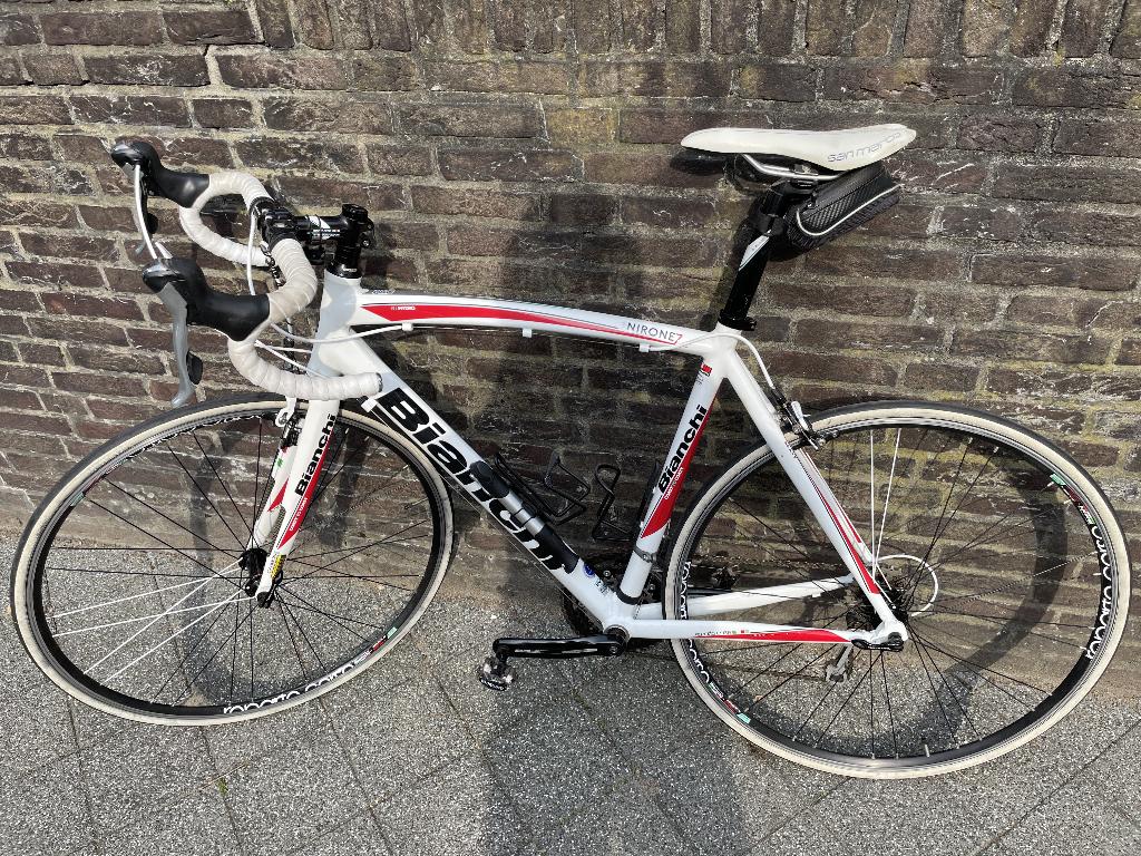 Bianchi VIA NIRONE 7 Alu Tiagra 57 cm, Ophalen, Gebruikt, Overige typen