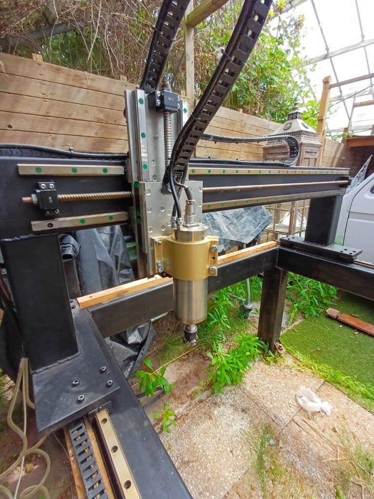 Cnc portaalfrees, Doe-het-zelf en Verbouw, Ophalen, Gebruikt, Elektrisch, Overige soorten