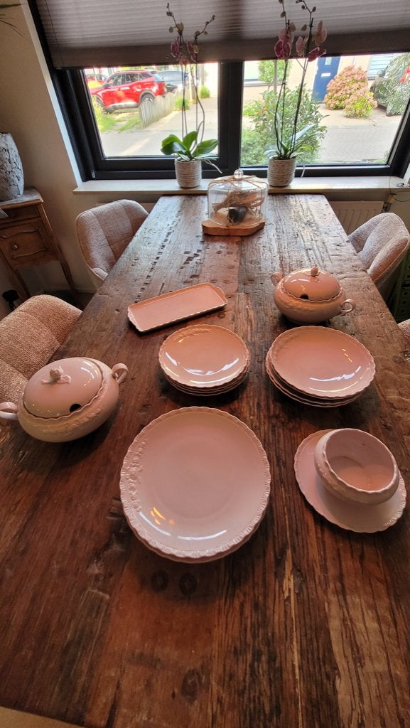 Hutschenreuther porcelaine rose serviesgoed. Nieuwstaat, Ophalen, Overige merken, Klassiek, Zo goed als nieuw