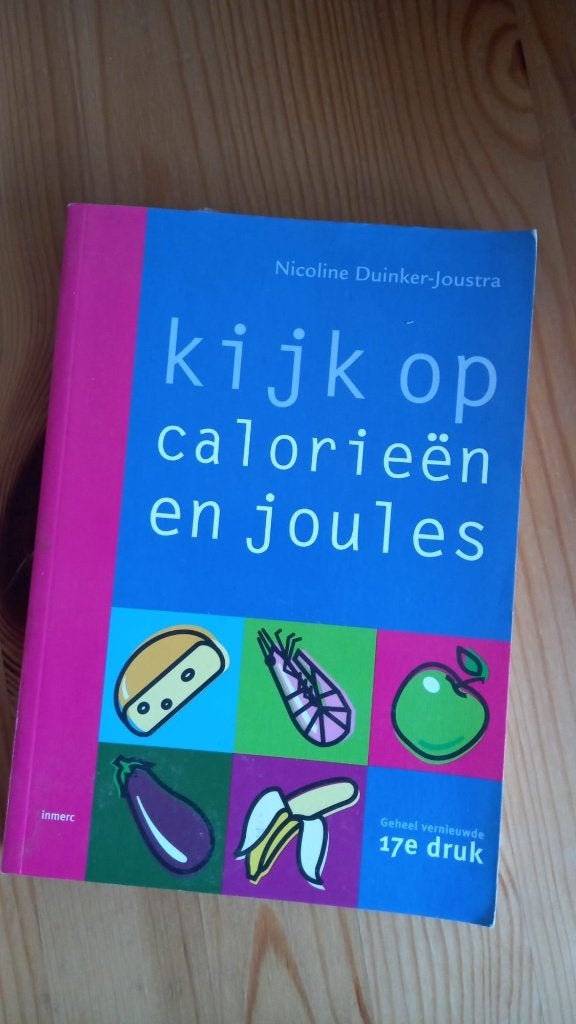 Nicoline Duinker-Joustra - Kijk op calorieen en joules, Ophalen of Verzenden, Zo goed als nieuw