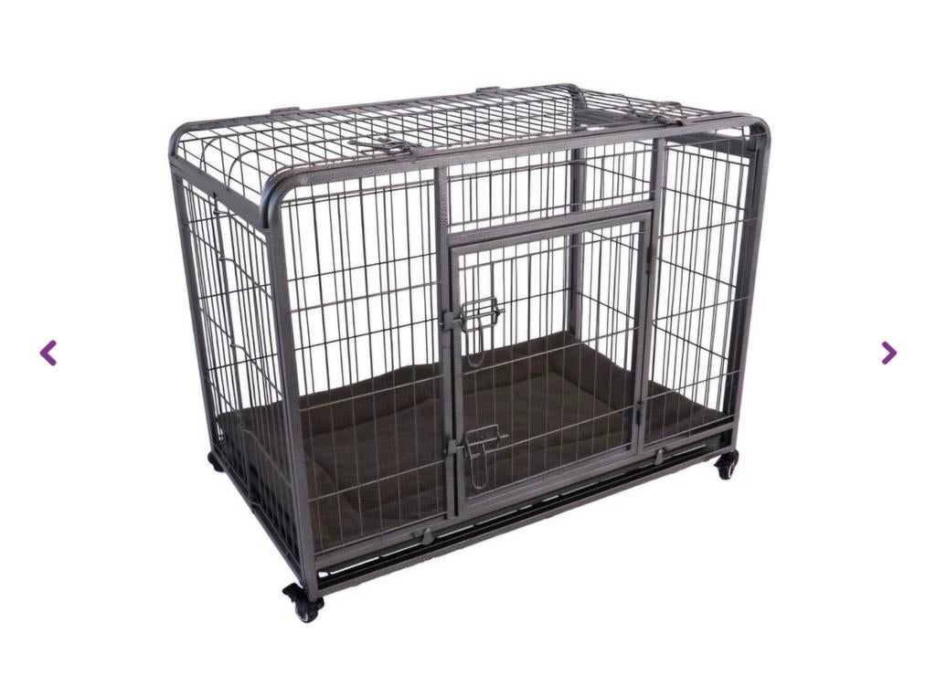 Adori Heavy Duty Bench Zwart - Hondenbench, Ophalen, Zo goed als nieuw