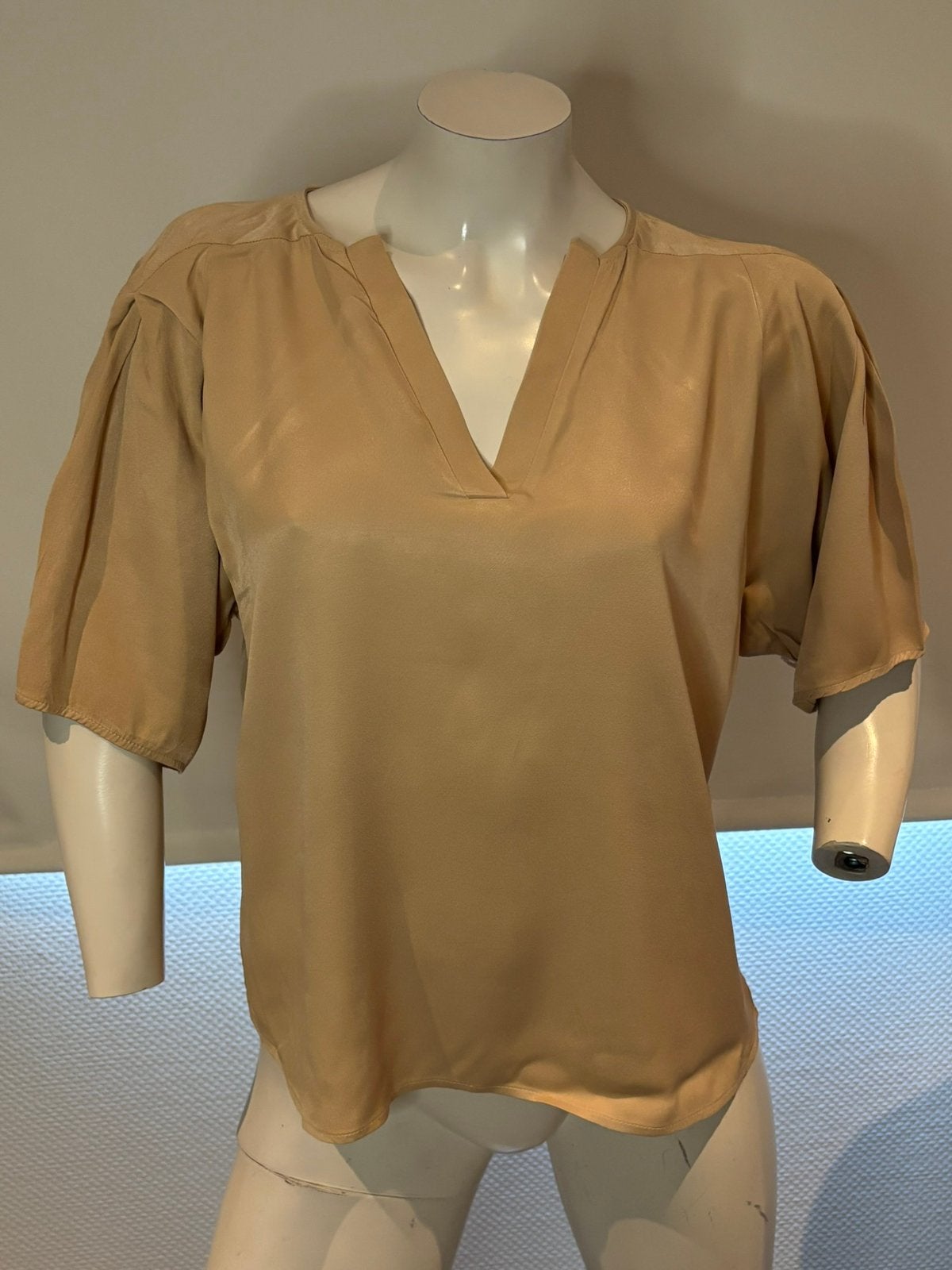 Ibana blouse maat 36, Ophalen of Verzenden, Zo goed als nieuw, Maat 36 (S), Beige