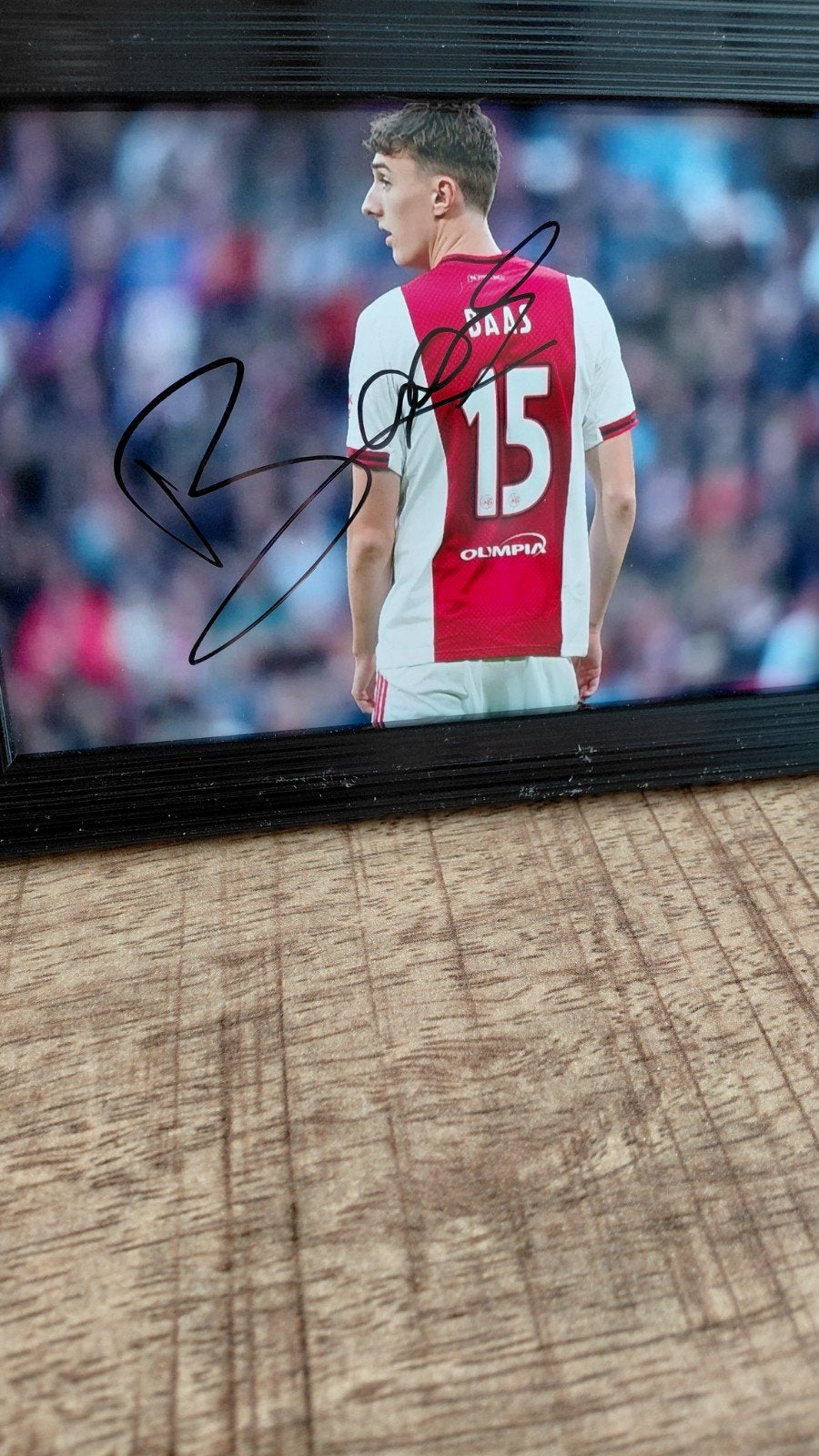Gesigneerde Youri Baas foto, Tickets en Kaartjes, Seizoenskaart, Eén persoon