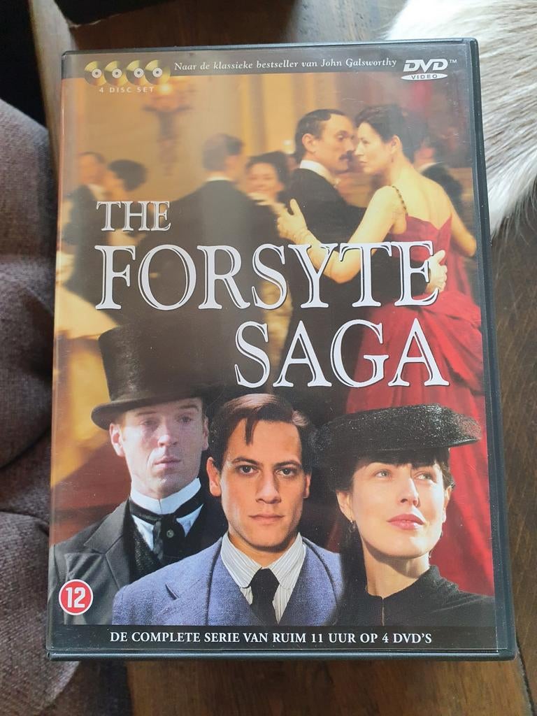 The Forsyte Saga DVD Boxset - Complete Serie (4 Discs), Vanaf 12 jaar, Ophalen, Gebruikt, Drama