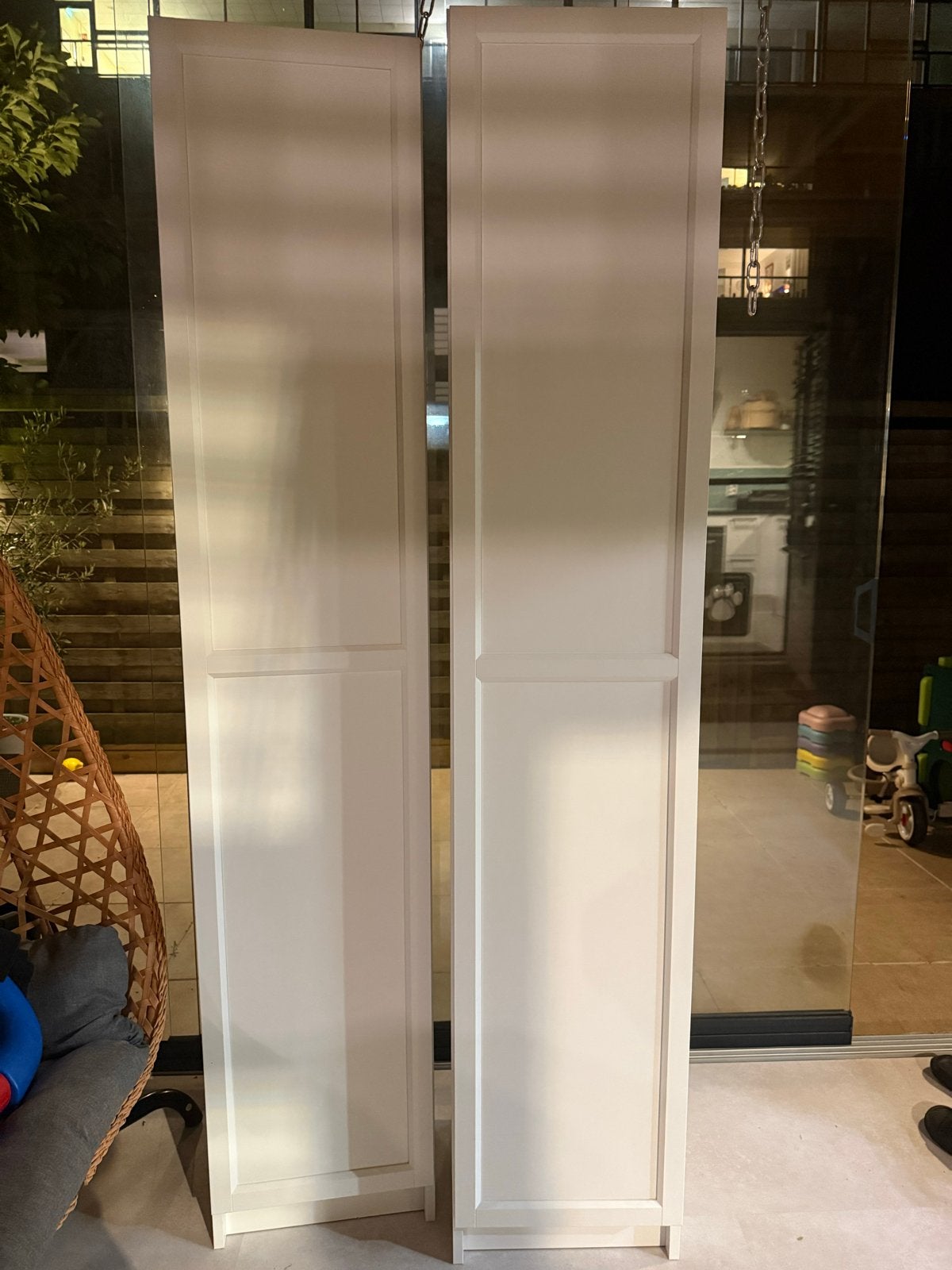 2x IKEA Billy Boekenkast met deuren, Ophalen, Gebruikt, 200 cm of meer, 50 tot 100 cm
