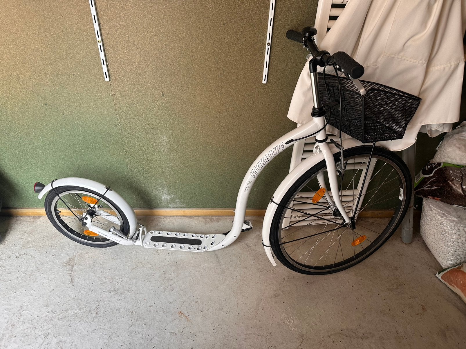 Kickbike G4 step voor volwassenen, Fietsen en Brommers, Steps, Ophalen, Zo goed als nieuw, Kickbike