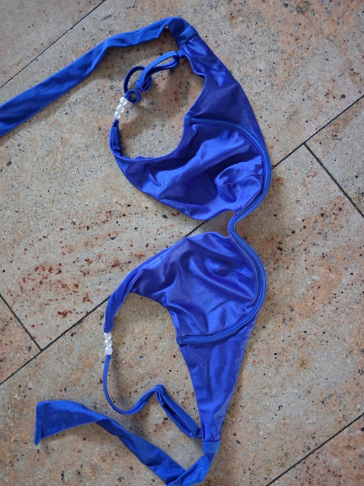 bikini top hard blauw, mt 38 hunkemoller, Ophalen of Verzenden, Zo goed als nieuw, Blauw, Bikini