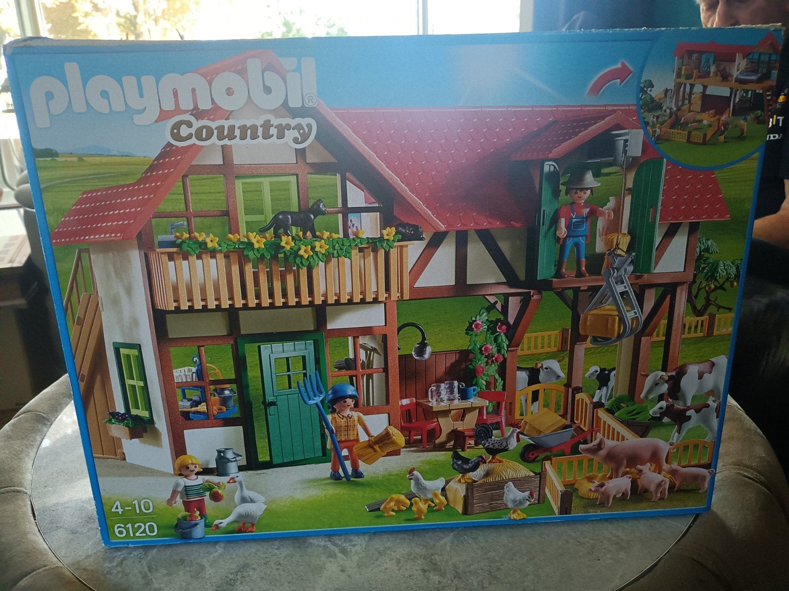 Playmobil Country Boerderij 6120 - Complete set, Kinderen en Baby's, Gebouw, Complete set, Ophalen of Verzenden, Zo goed als nieuw