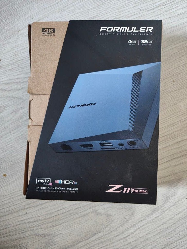 Formuler Z11 Pro Max 4K Android TV Box met afstandsbediening, Ophalen of Verzenden, Nieuw, HDMI, Minder dan 500 GB