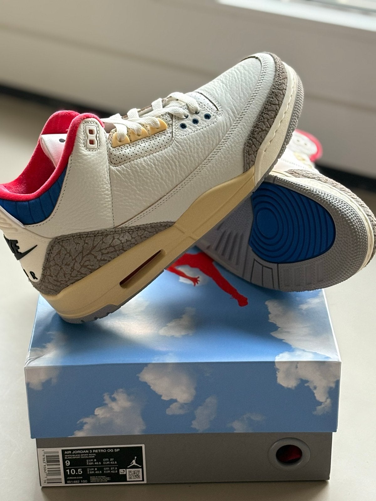 Jordan 3 Seoul 2.0 - Deadstock (42,5) met factuur, Ophalen of Verzenden, Nieuw, Wit, Sneakers of Gympen