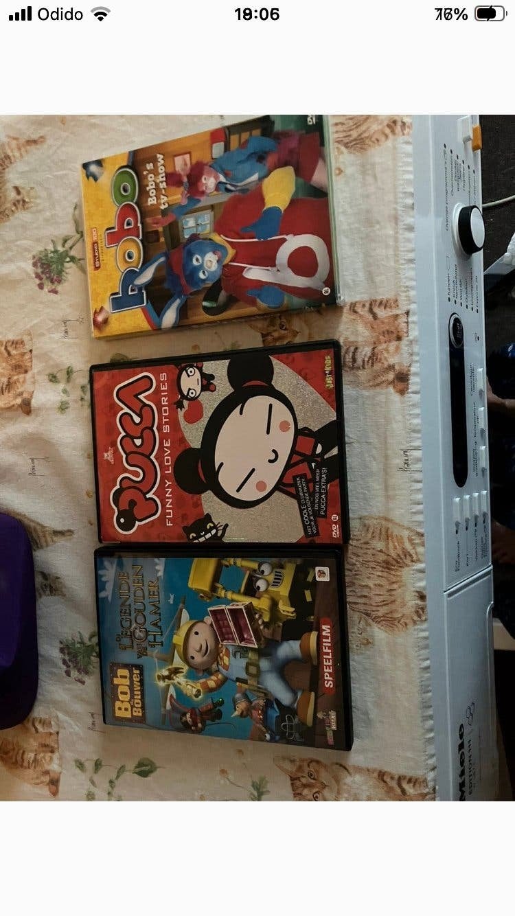 Dvds bob de bouwer elias de reddingsboot en bobo, Cd's en Dvd's, Alle leeftijden, Ophalen of Verzenden, Zo goed als nieuw