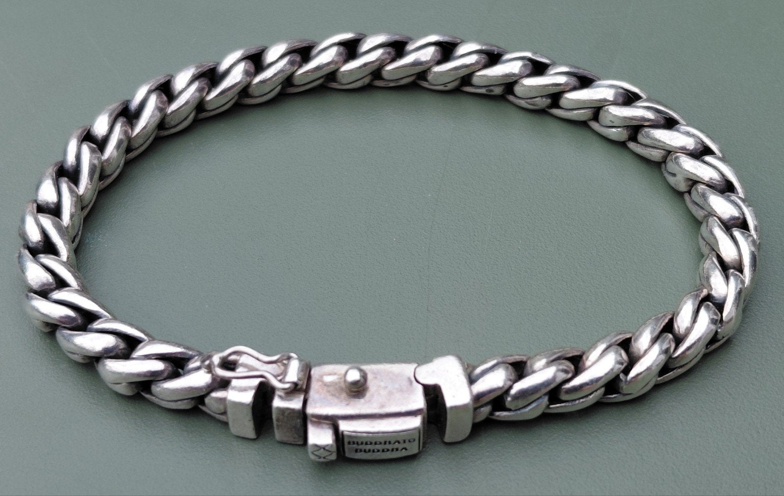 Buddha to Buddha - armband (Petra) - zilver - 21cm, Ophalen, Zo goed als nieuw, Zilver, Zilver