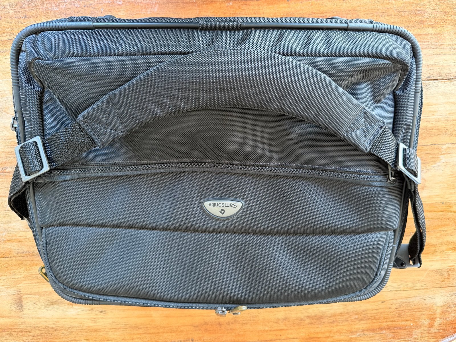 Samsonite vintage laptoptas/aktetas, 40 tot 60 cm, Gebruikt, 20 tot 30 cm, Zwart
