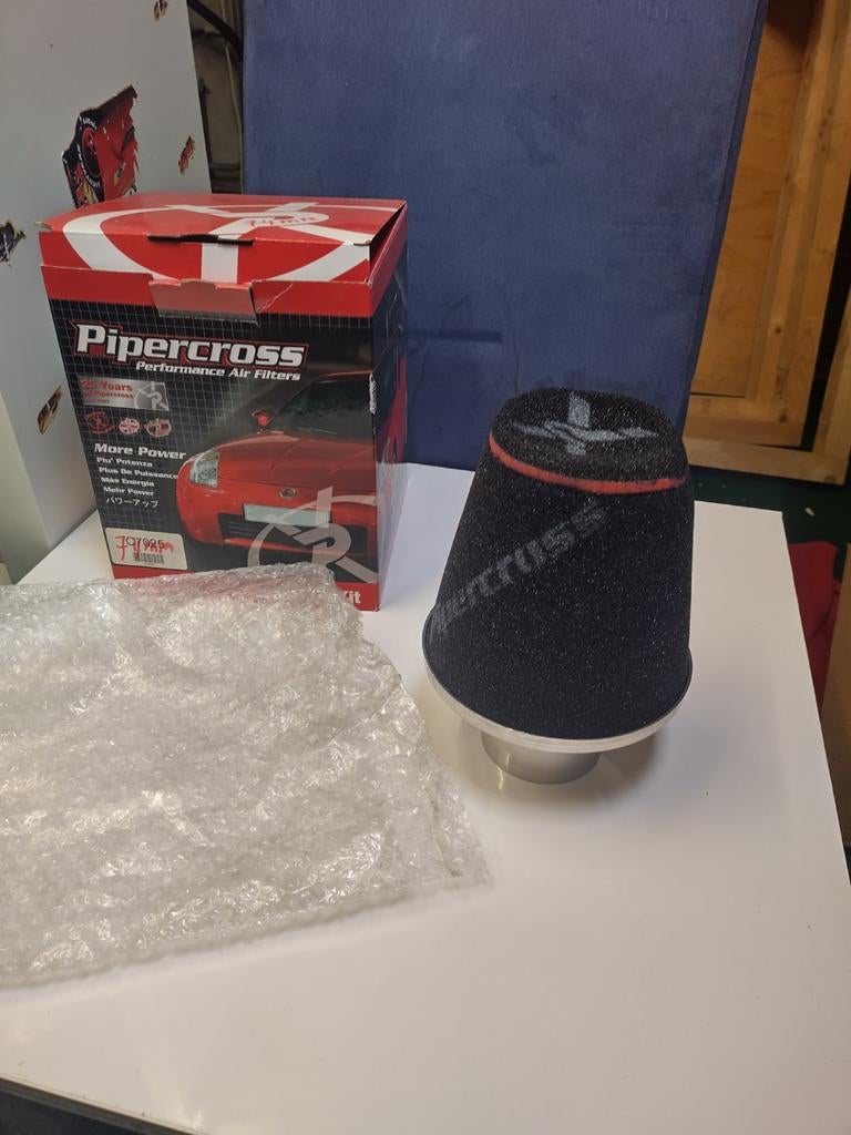 Pipercross luchtfilter powerfilter 74mm aansluiting nieuw., Ophalen of Verzenden, Nieuw