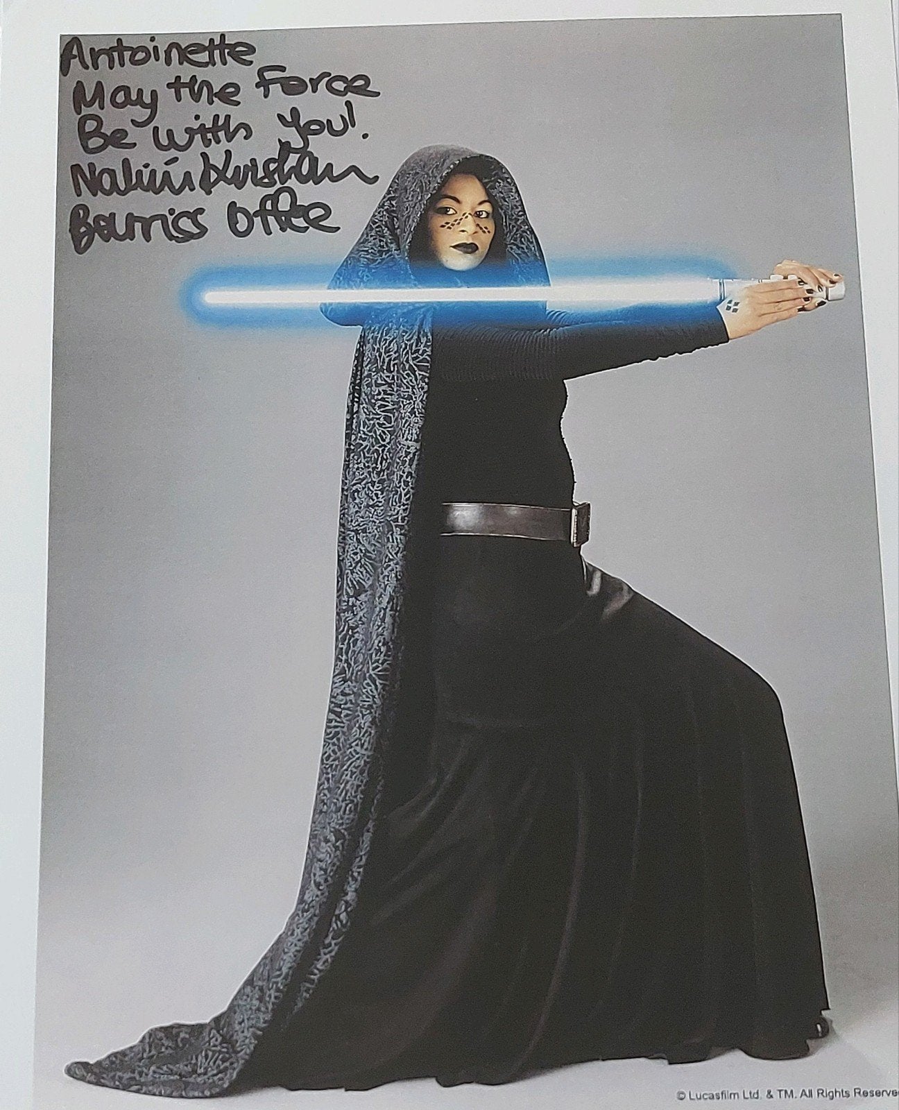Handtekening Narlini Krishan - Barriss Offee, Ophalen of Verzenden, Nieuw