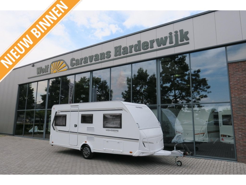 Weinsberg CaraOne Edition HOT 480 EU VLOERVERWARMING 2027, Caravans en Kamperen, Rondzit, Bedrijf, 4 tot 5 meter, Tot en met 4
