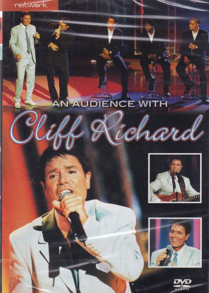 Te koop dvd cliff richard (an audience with cliff richard), Alle leeftijden, Ophalen of Verzenden, Nieuw in verpakking, Muziekvideo's