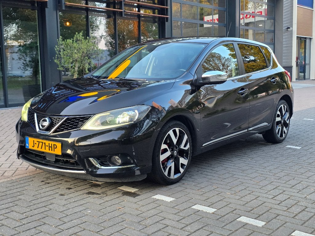 Nissan Pulsar 1.6 Dig-t 140KW/190PK 2016 Zwart, Auto's, Voorwielaandrijving, Euro 5, 1618 cc, Zwart