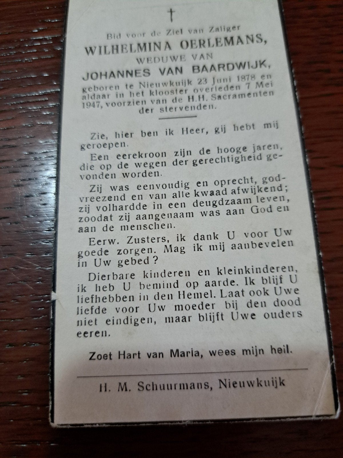 8 Oude bidprentjes uit de jaren '40 - Religieus erfgoed, Ophalen of Verzenden, Gebruikt, Kaart of Prent, Christendom | Katholiek