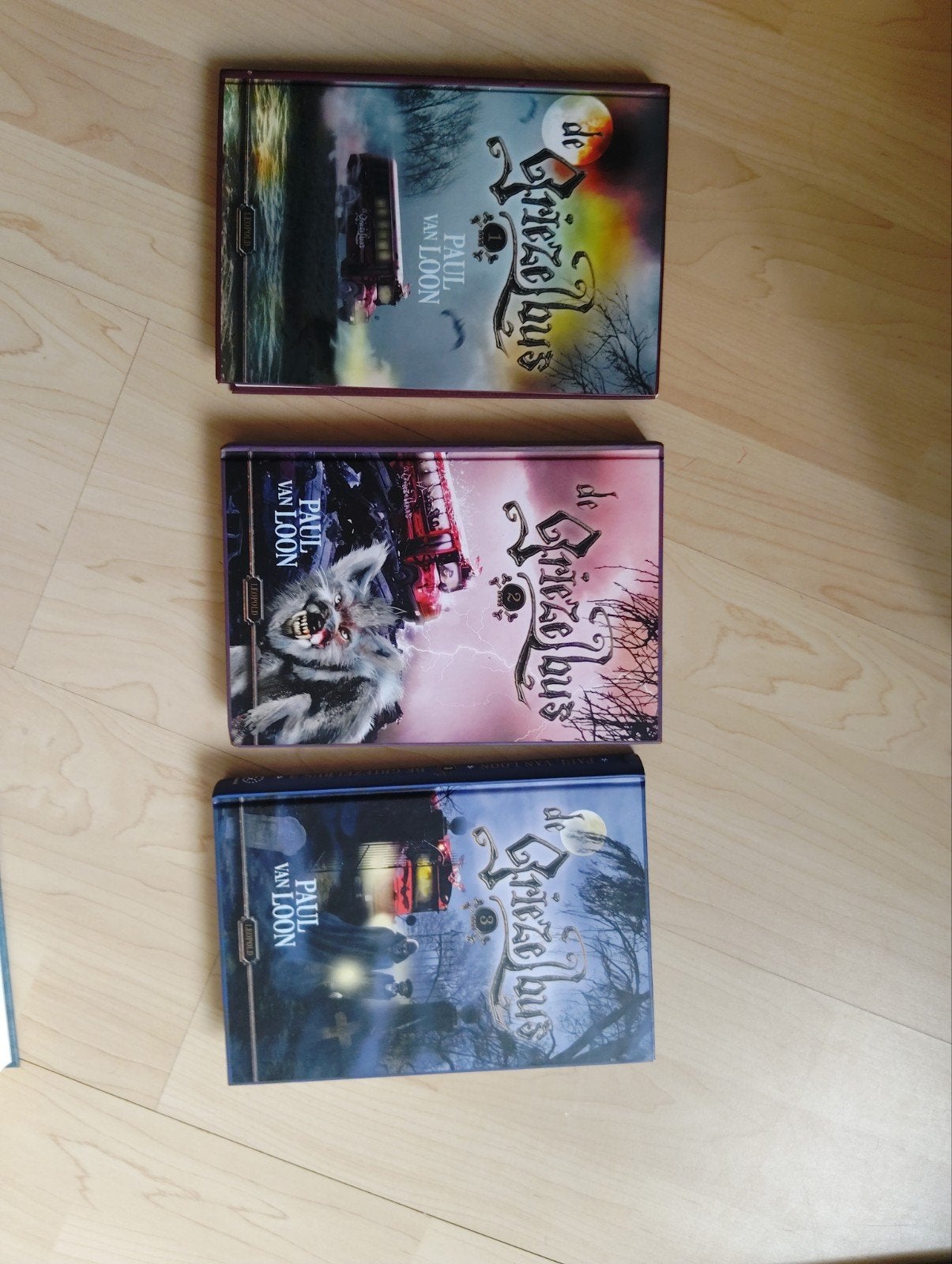 De Griezelbus - Paul van Loon (3 boeken), Ophalen, Gelezen, Paul van Loon, Fictie
