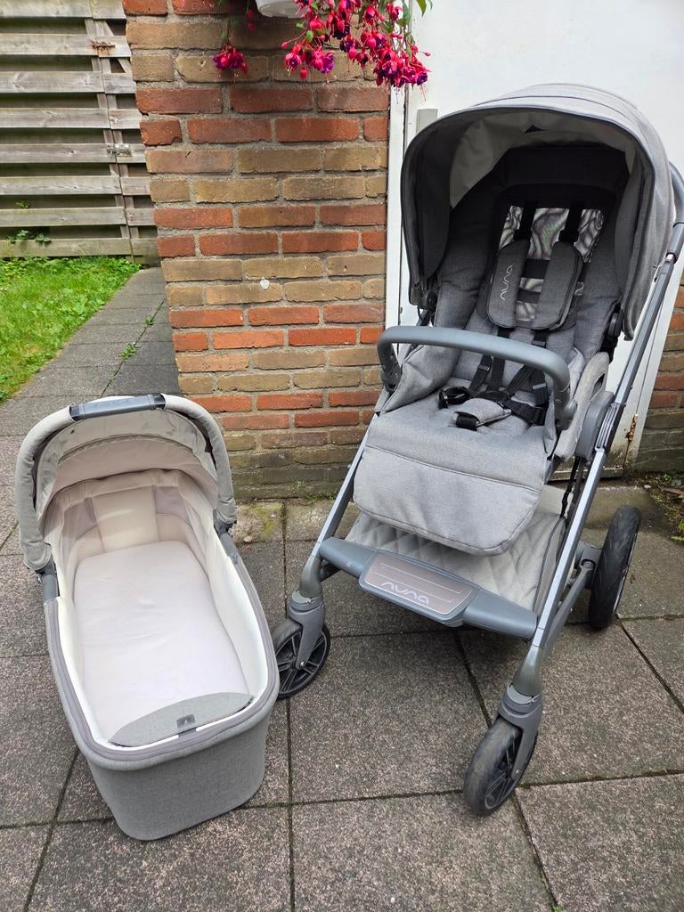 Nuna Mixx kinderwagen met reiswieg - Beste uit de test, Kinderen en Baby's, Kinderwagens en Combinaties, Gebruikt, Combiwagen