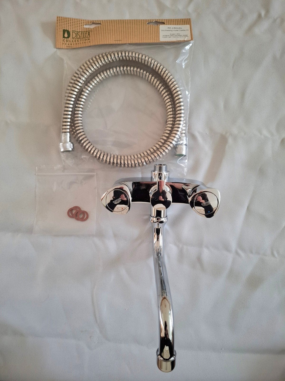 Douche mengkraan Grohe Costa S met omstel 12 cm  NIEUW!!, Ophalen of Verzenden, Nieuw