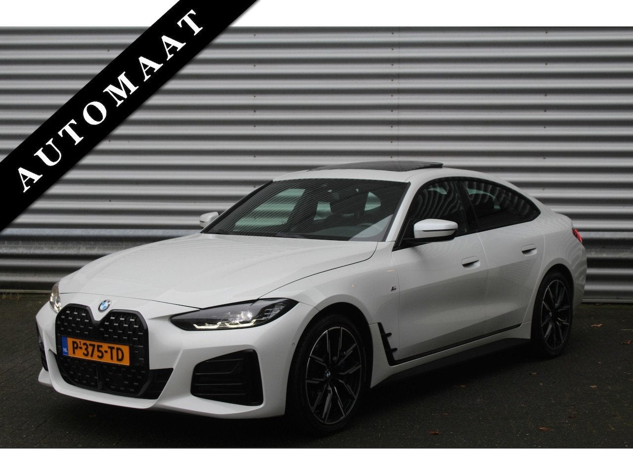 BMW 4-serie Gran Coupé 420i 184pk Business Edition Plus AUT, Auto's, Automaat, 1998 cc, Gebruikt, Wit