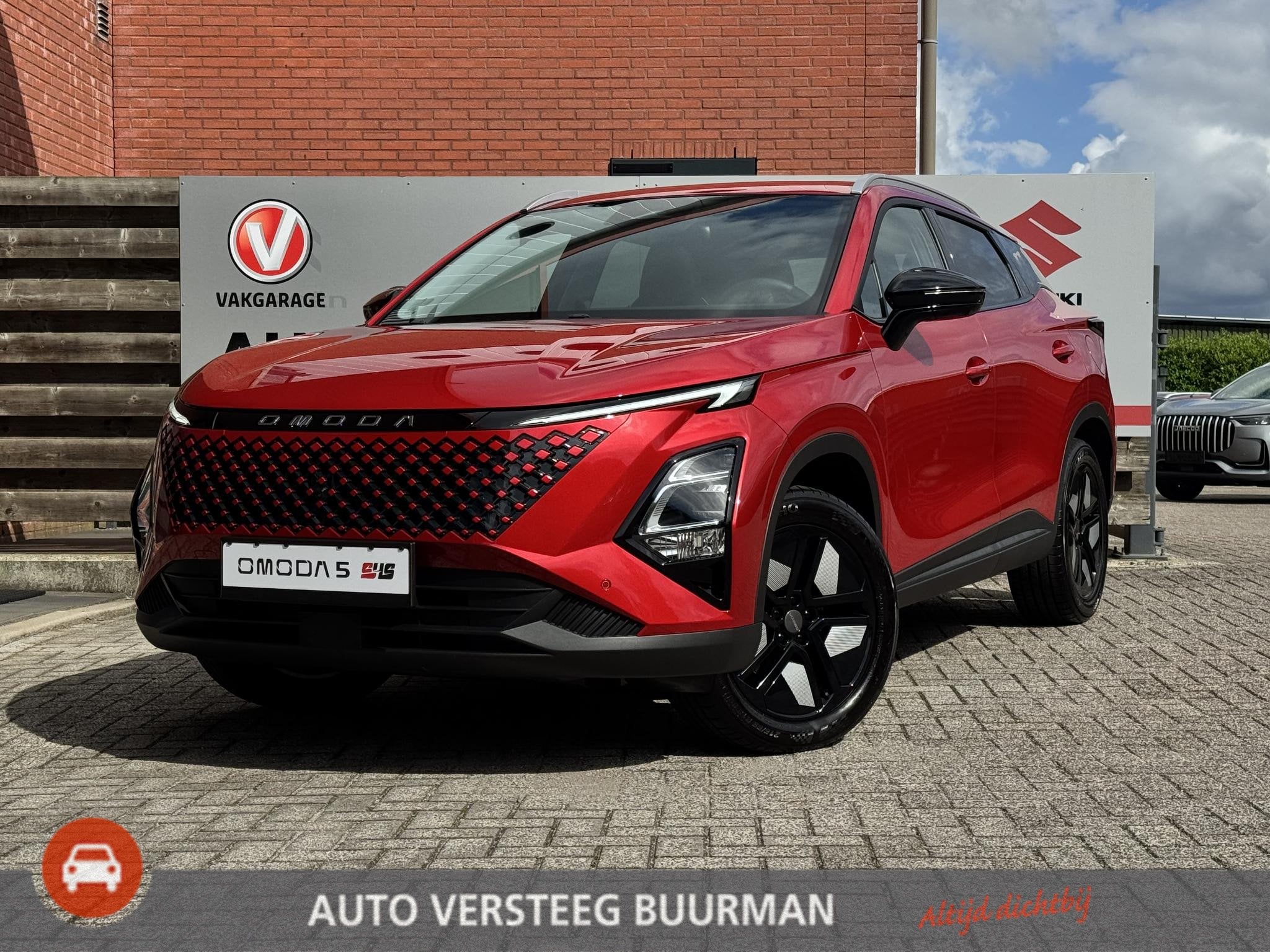 Omoda 5 1.5 T-GDi SHS-H Premium 360 Camera, Schuif/kanteldak, Auto's, 4 cilinders, 2 kWh, Nieuw, Hybride Elektrisch/Benzine
