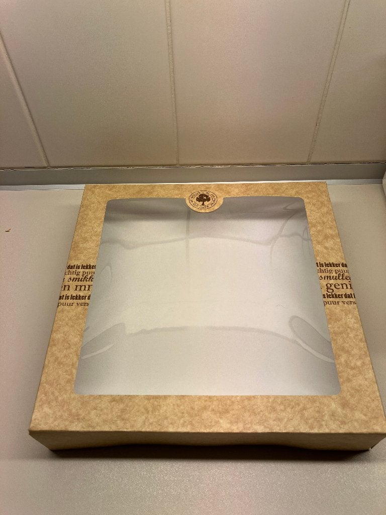 Taart & Gebaksdozen Bruin met en zonder venster, Ophalen, Nieuw