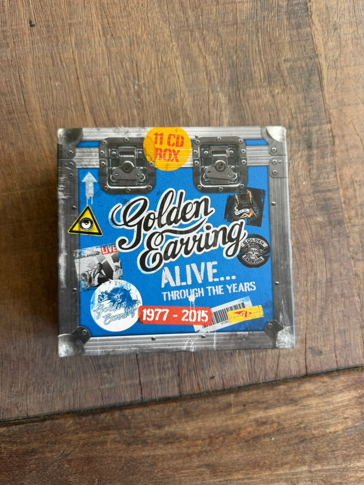 Golden Earring Alive through the Years 1977-2015 Cd Box set, Ophalen of Verzenden, Zo goed als nieuw, Poprock