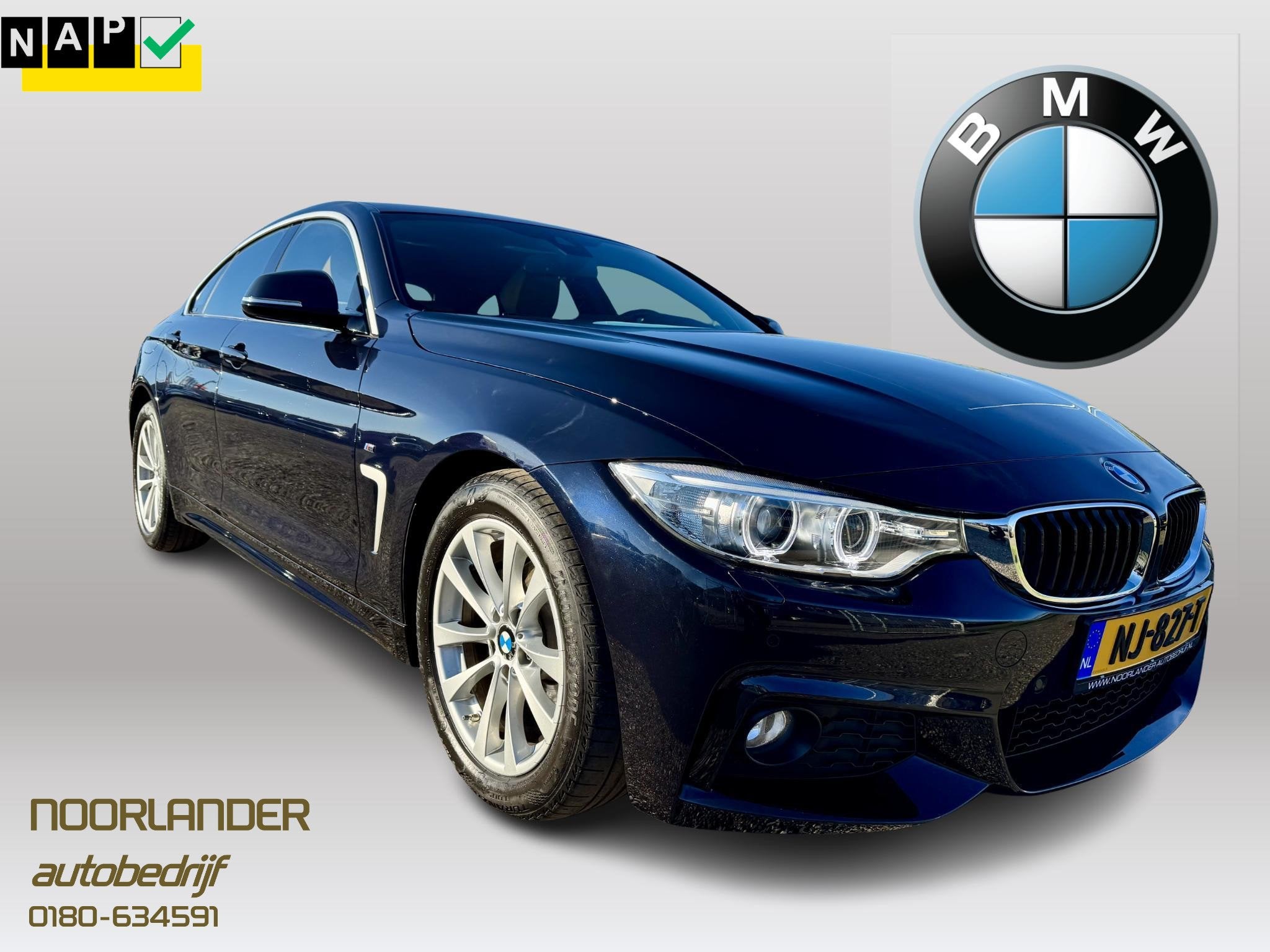 BMW 4-serie Gran Coupé 420i Centennial High Executive M-Spo, Auto's, Automaat, 1998 cc, Achterwielaandrijving, Gebruikt