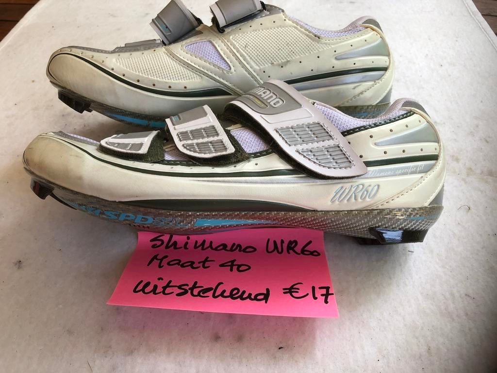 t.k. Shimano WR60 wielren schoenen maat 40 SALE €15, Ophalen, Zo goed als nieuw