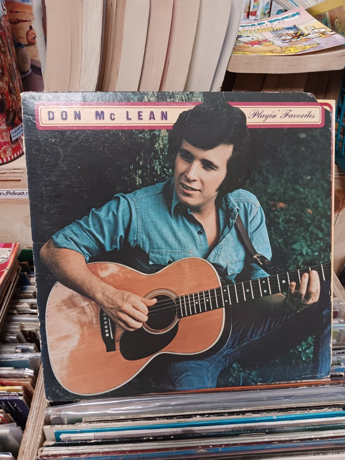 Don McLean - Playin' Favorites LP (Gebruikt), Cd's en Dvd's, Vinyl | Pop, LP, Gebruikt, Ophalen of Verzenden, Folk