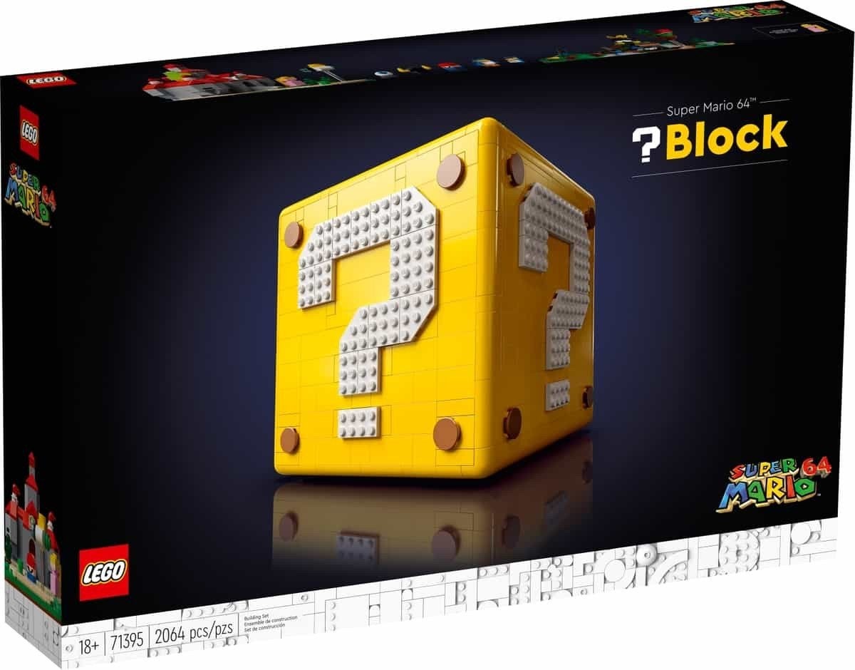LEGO mario vraagteken block (71395) - Nieuw in doos, Ophalen of Verzenden, Nieuw