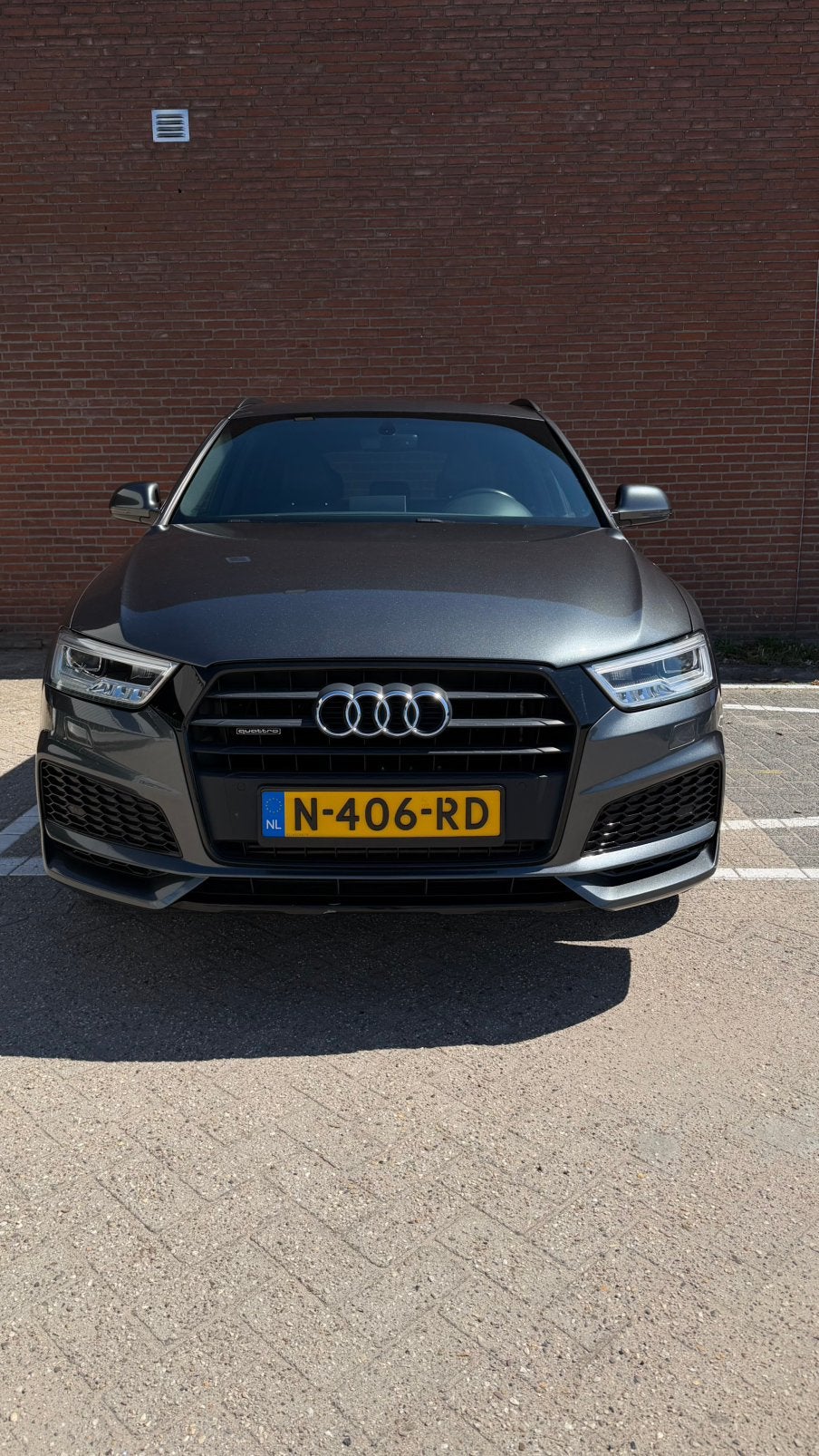 Audi Q3 2.0 Quattro 220pk S tronic | S-line | Panoramadak, Auto's, Automaat, Zwart, 1595 kg, 1984 cc