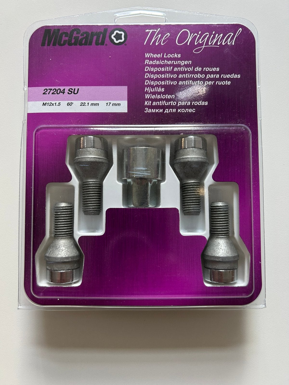 McGard wielsloten M12x1,5 NIEUW., Ophalen of Verzenden, Nieuw