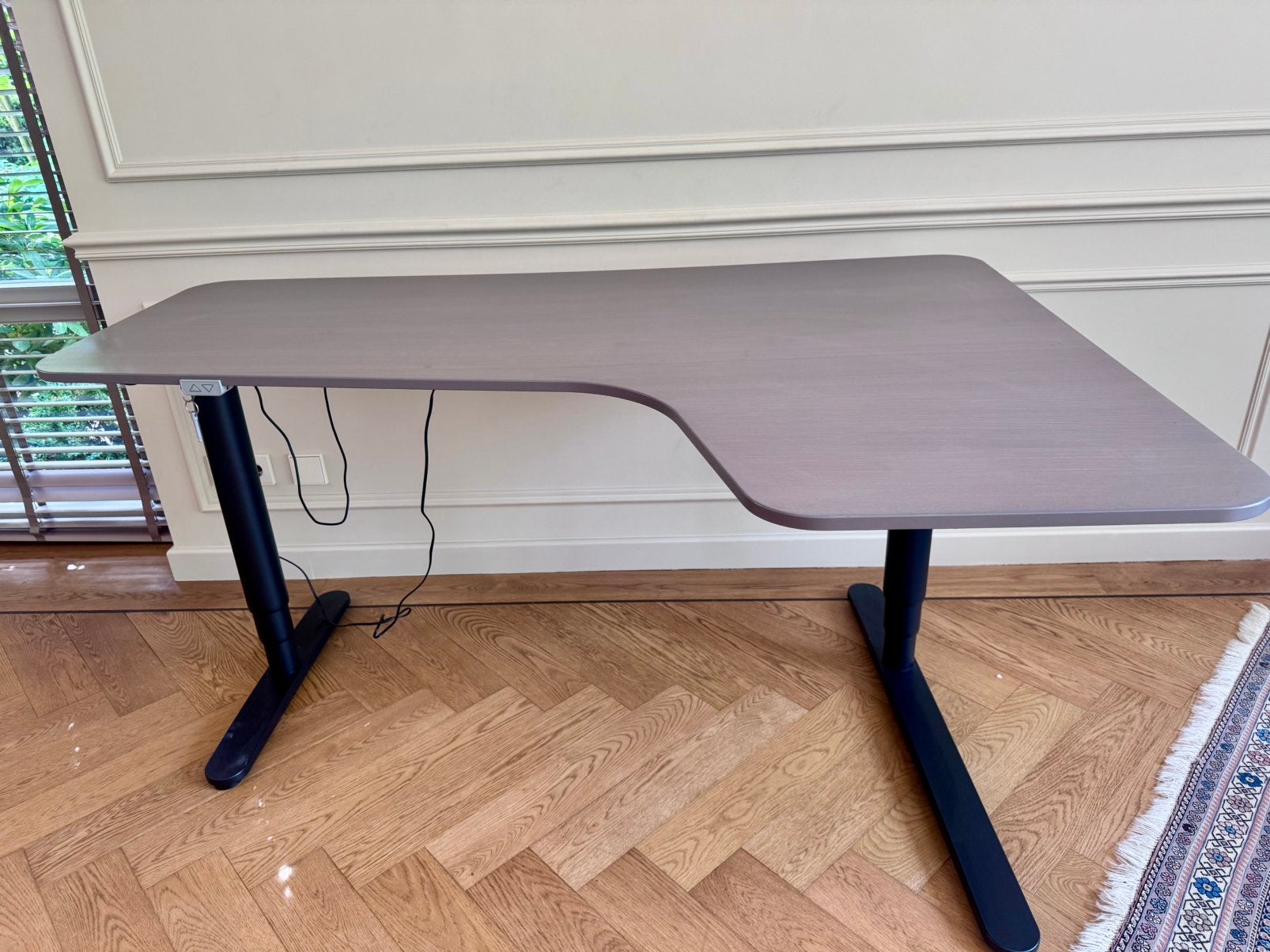 Ikea sit/stand electric desk, Ophalen, Zo goed als nieuw