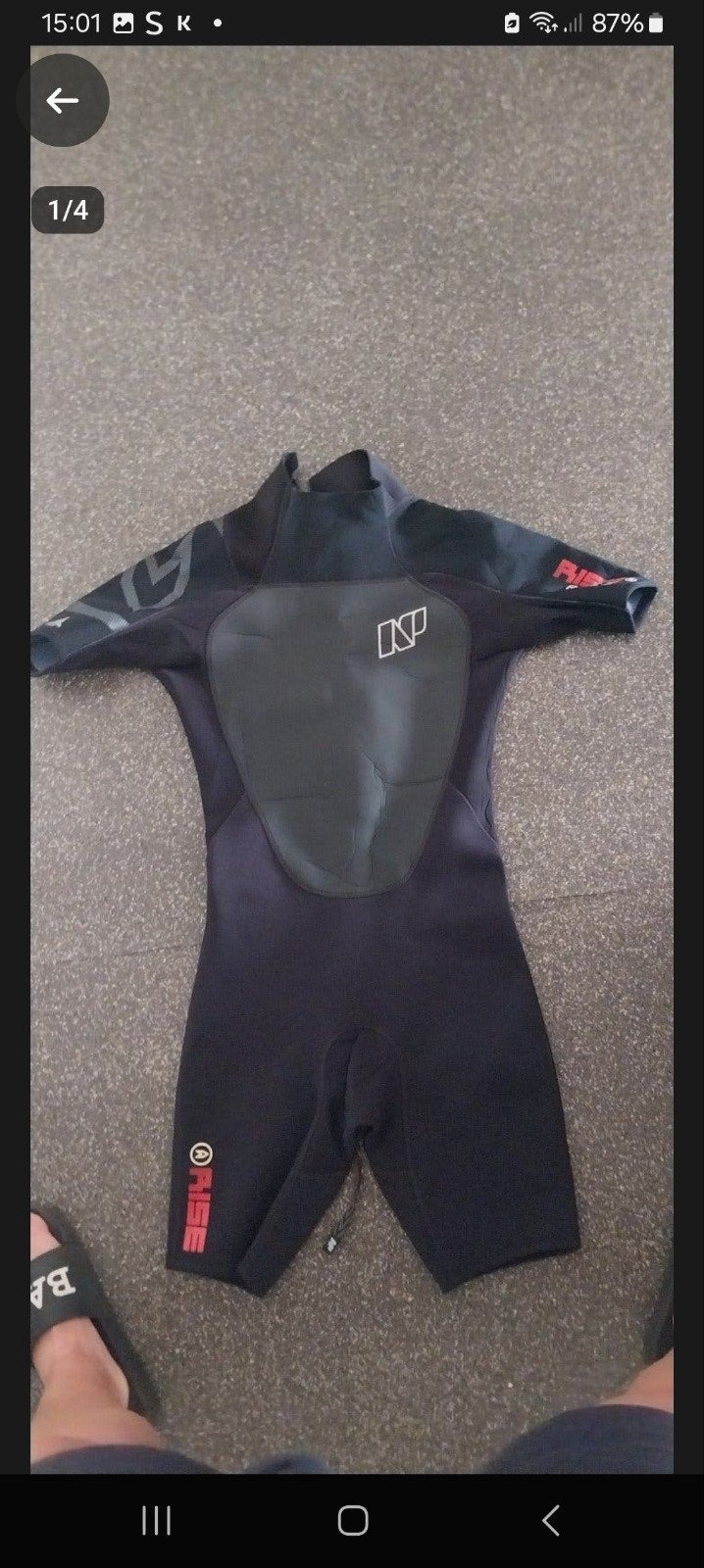 NeilPryde Rise BZ 2.2 Wetsuit - Zo goed als nieuw, Ophalen, Wetsuit, NeilPryde, Zo goed als nieuw