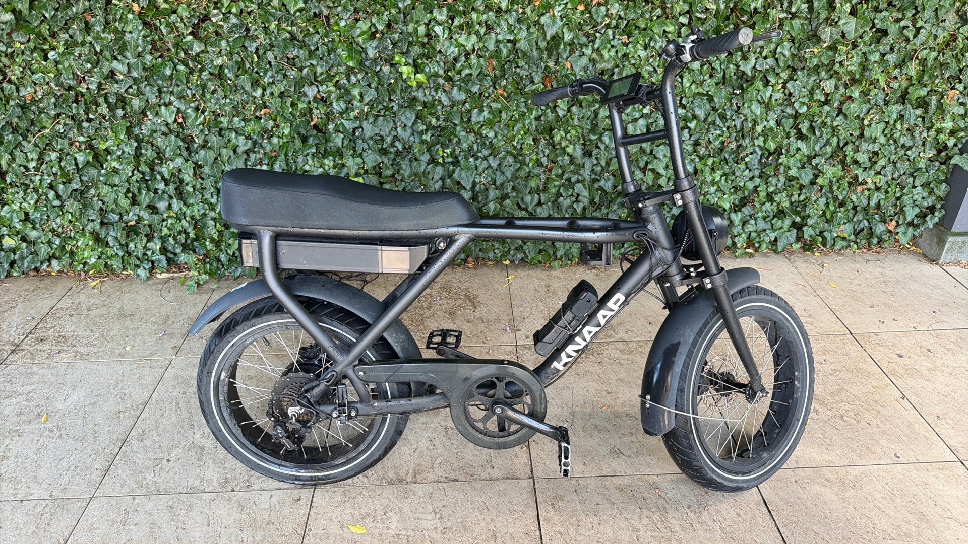 Stoere KNAAP elektrische fatbike te koop + nieuwe beenhoes, Fietsen en Brommers, Elektrische fietsen, Ophalen, Gebruikt, Overige merken