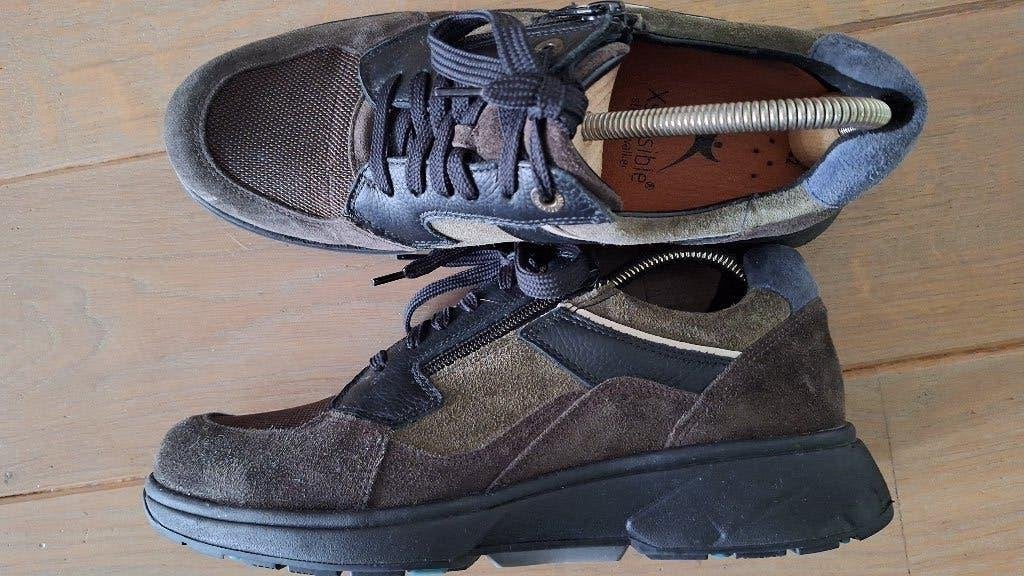 Xsensible Stretchwalker sneakers maat 42 nette staat, Bruin, Ophalen of Verzenden, Zo goed als nieuw, Xsensible