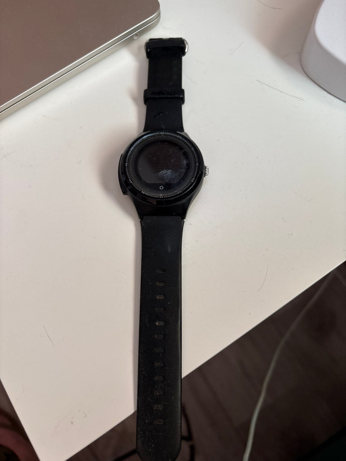Zwarte Smartwatch - Gebruikt, Ophalen, Gebruikt, Zwart, Stappen